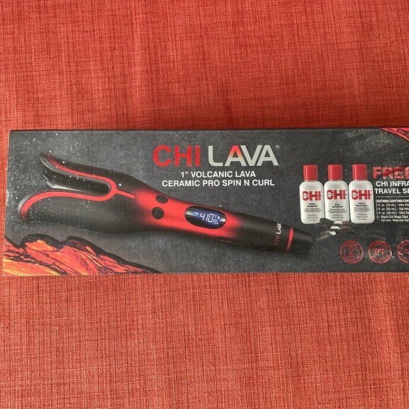 CHI LAVA VOLCANIC CERAMIC PRO SPIN N CURL 1" - Picture 1 of 1